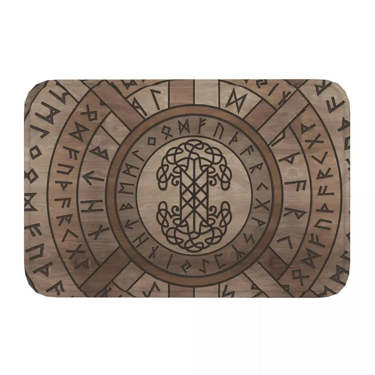 Web Of Wyrd The Matrix Of Fate And Tree Of Life Viking Non-Slip Carpet Doormat Bedroom Kitchen Mat Entrance Door Decor Rug