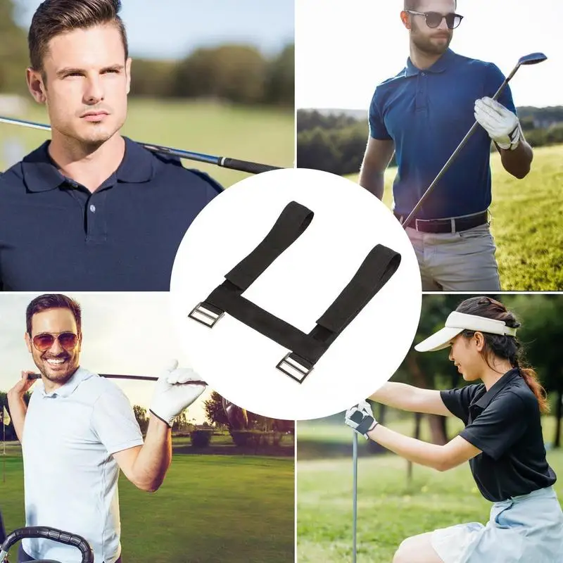 Golf Swing Trainer Assistentie Houding Swing Band Golfhulp Voor Swing Training Tussen Armen Correctie Riem Swing Hand Voor Golfer