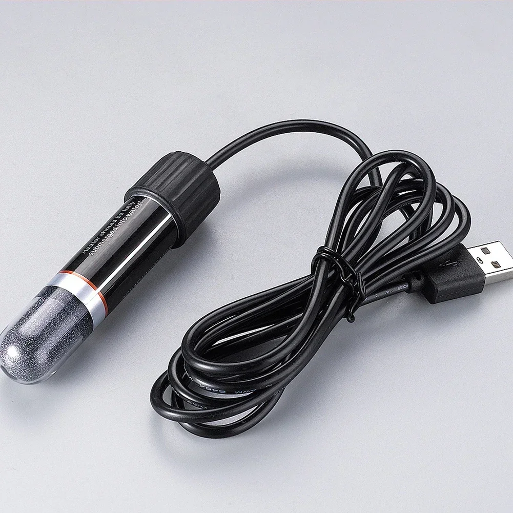 10W Temperature Thermostat Heater Rod USB Mini Aquarium Heating Rod For Small Fish Tank 26°C Aquarium Heater