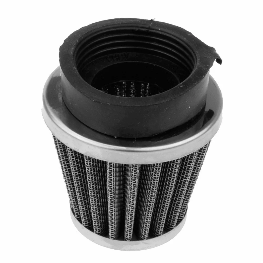 Universal Motorcycle Air Filters Silver Multi-Size Air Filter Cleaner 35/38/42/45/48/54mm for 50cc to 125cc Engines