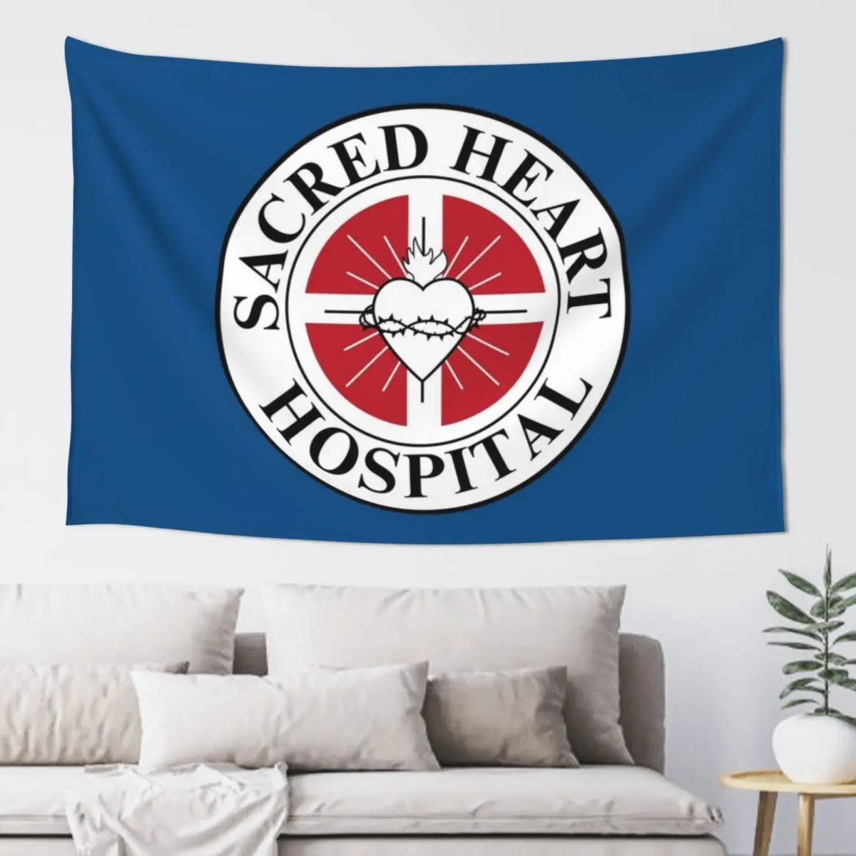 

Sacred Heart Hospital - Scrubs Tapestry Room Aesthetic Home Decor Aesthetic Korean Room Decor Wall Decoration Tapestry