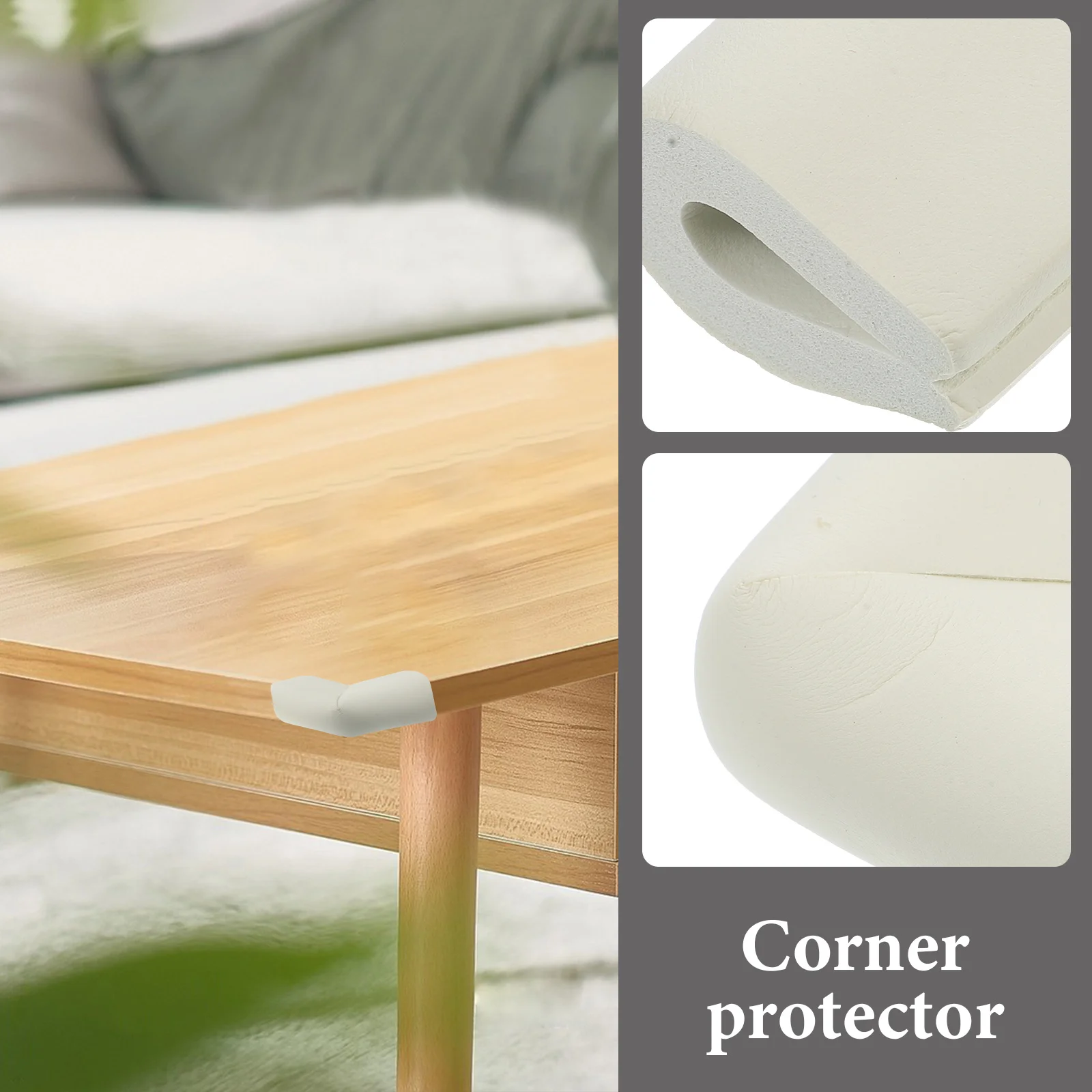 

12pcs U-Shaped Foam Protector Furniture Edge Bumper For Moving Transport Home Protection Multi-Functional Corner Guard With