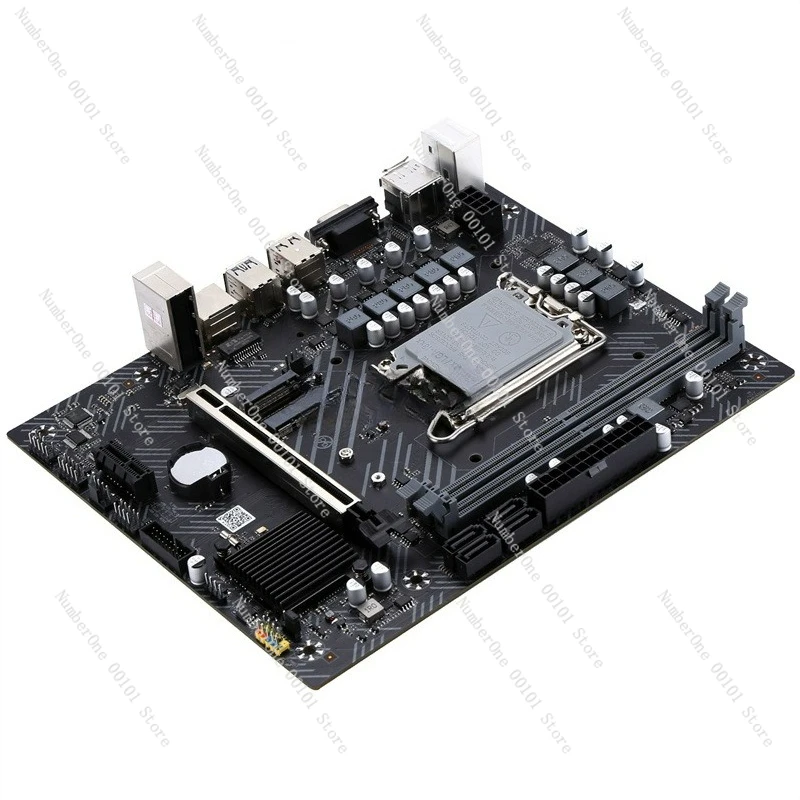

H610M-P motherboard i 312100 F 12th Gen CPU with M.2 Interface Supports NVME Solid State Brand New