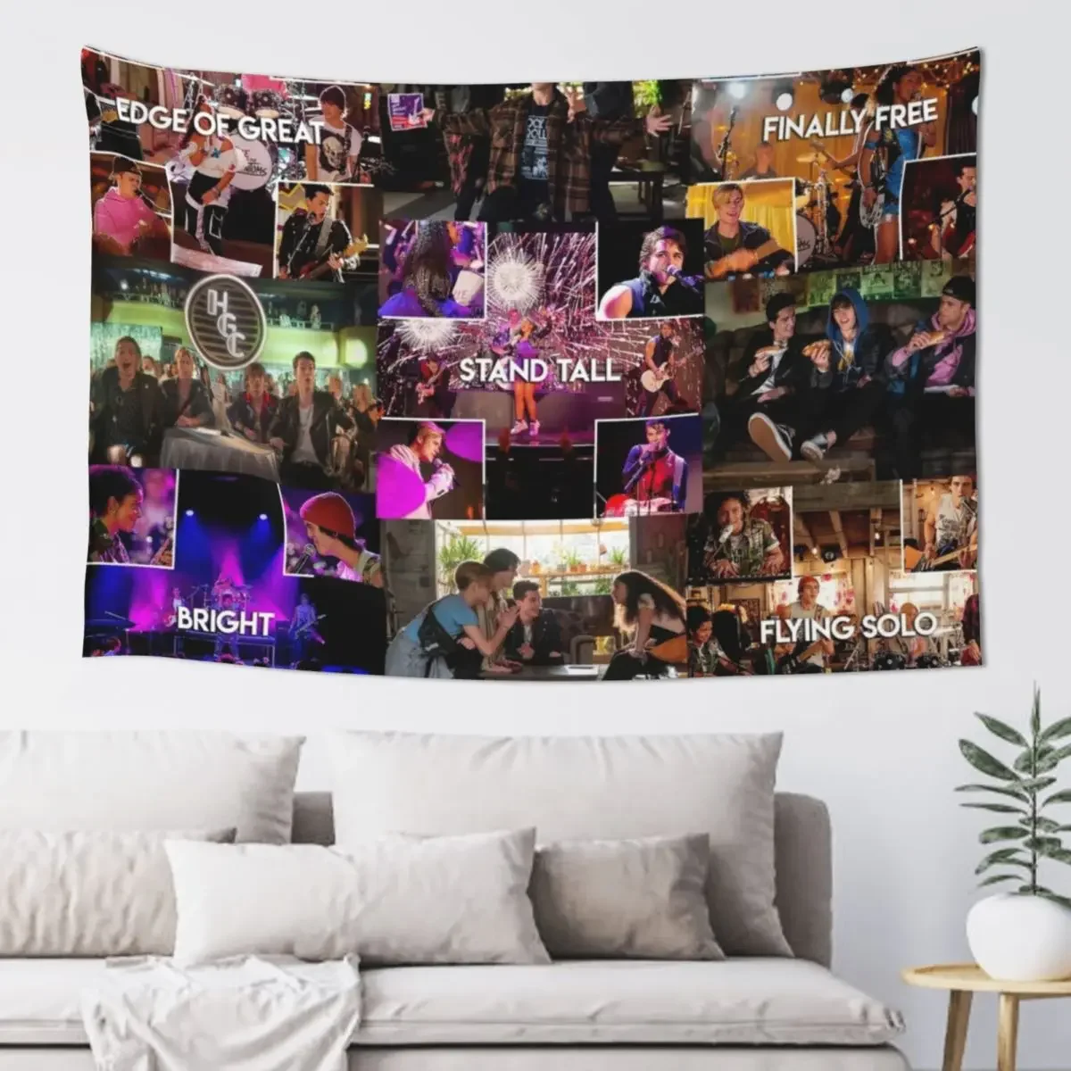

Julie and The Phantoms collage Tapestry Room Decorations Aesthetic Decoration Aesthetic House Decor Decoration Bedroom Tapestry