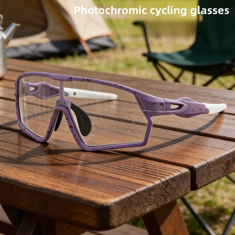 

Fashion Men Women Bicycle Photochromic Eyewear MTB Bike Fishing Running Glasses Cycling Sunglasses UV400 Sports Climbing Goggles