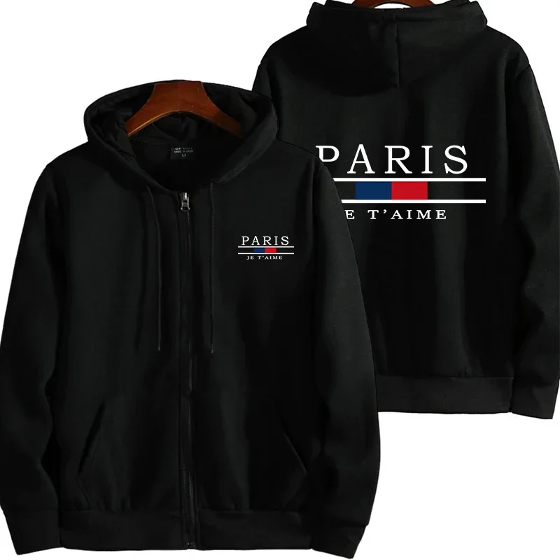 

Men's Outerwear Hot Sales Fashion Loose Zipper Tops Printing Sports Hoodie Coat Casual Street Mens Cardigan Sweatshirt Clothing