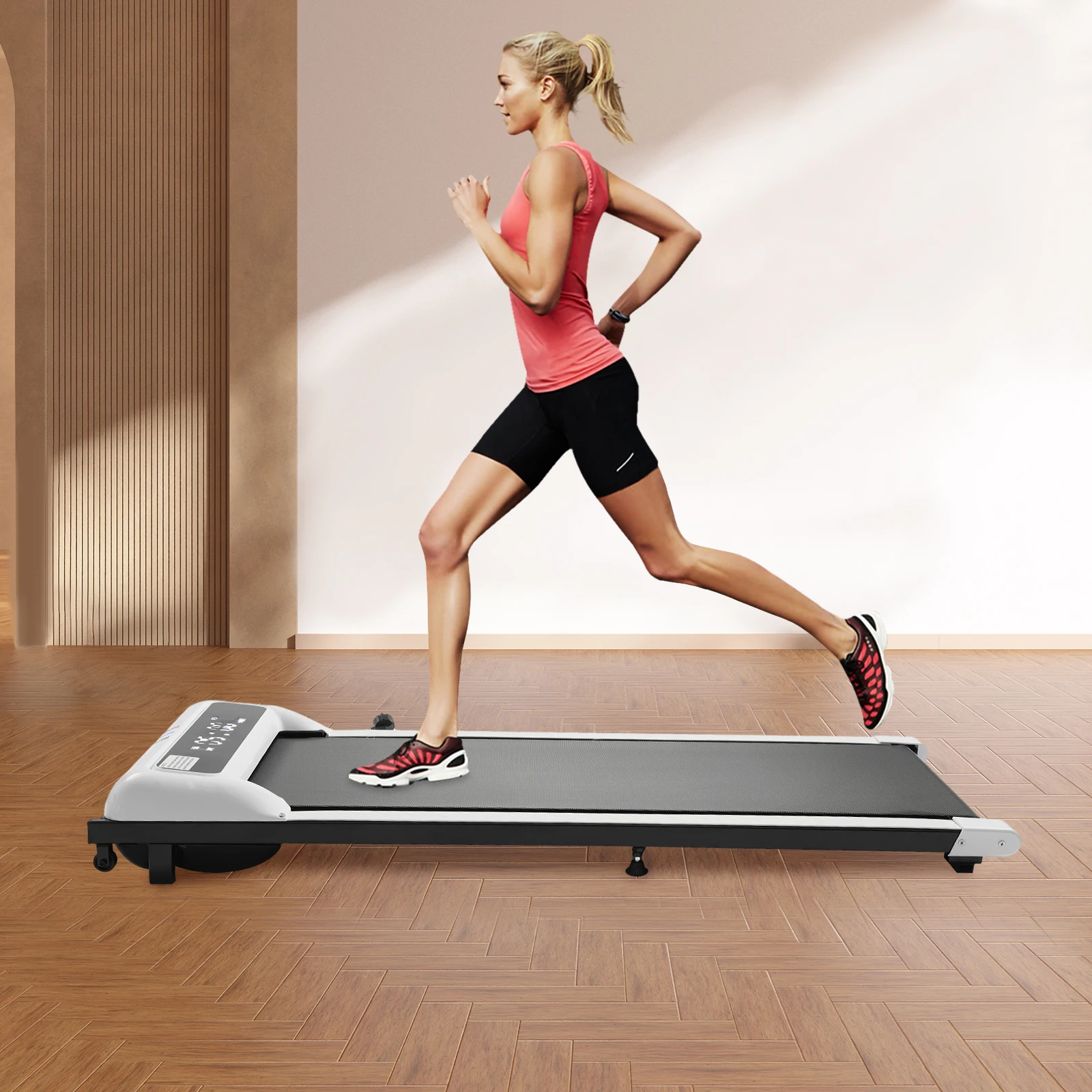 Treadmill,Walking Pad Treadmill with Powerful Load Bearing Capacity 2 in 1 Foldable Treadmill for Home Office Low Noise