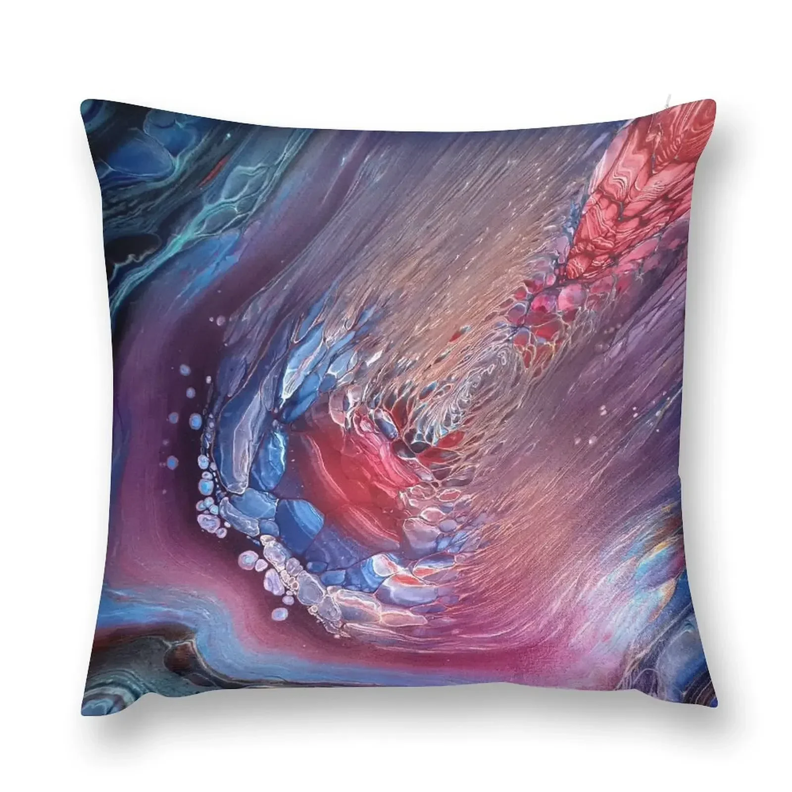 Cosmic Rush painting by Alison Hood Throw Pillow Pillow Case Christmas Covers For Sofas pillow