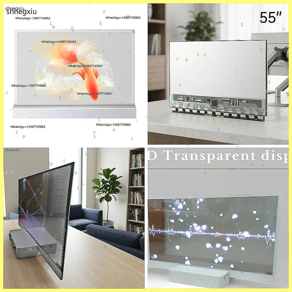 55" Transparent OLED Display 4K Touch Screen Ultra-Thin Digital Signage LW550JUL-HMA1