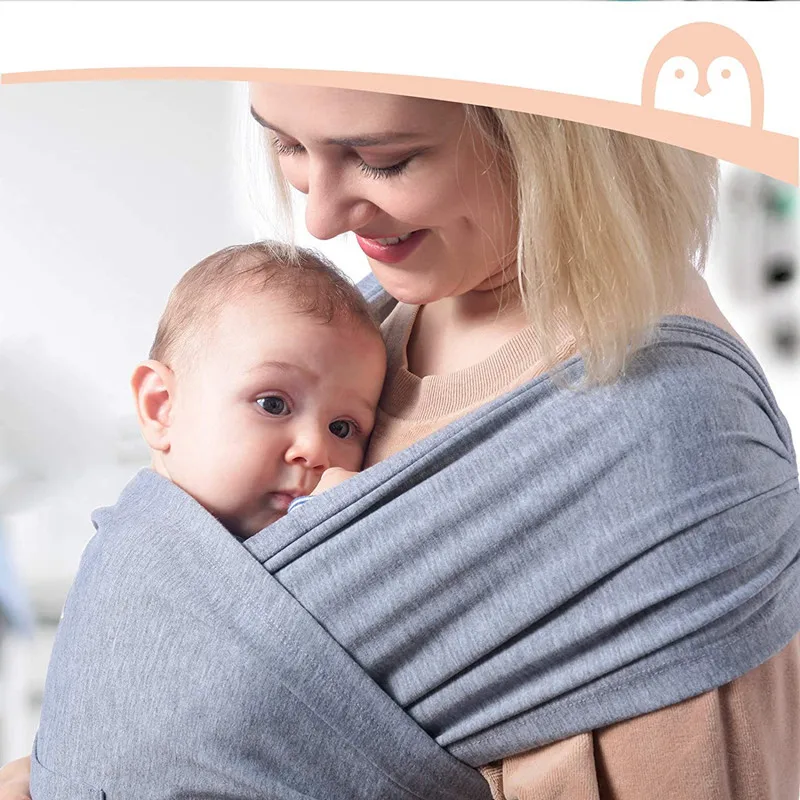 Sangle ajustable en coton pour bébé, serviette croisée pour enfants, serviette arrière, type X, HDPParenting avant, écharpe pour bébé