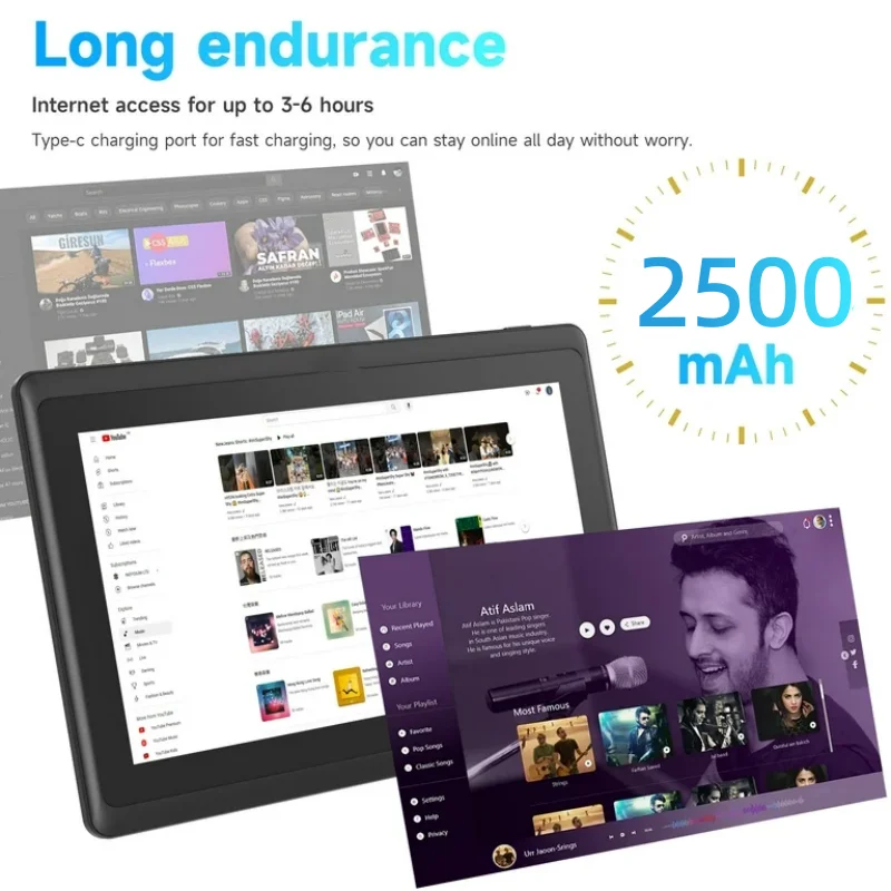 7 "Android 11 3G Telefoon Tablet PC 2xSIM Kaartsleuf 1GB RAM 16GB ROM SC7731 Quad-Core WIFI Ondersteunt GPS