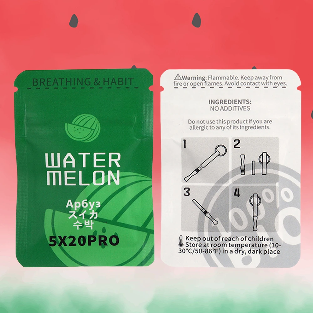 Сменный хлопковый сердечник для ароматерапии, фруктовый хлопковый сердечник для рельефа (арбуза)