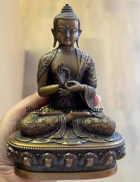 15CM Tibet Dipamkara‌ Buddha Copper Statue