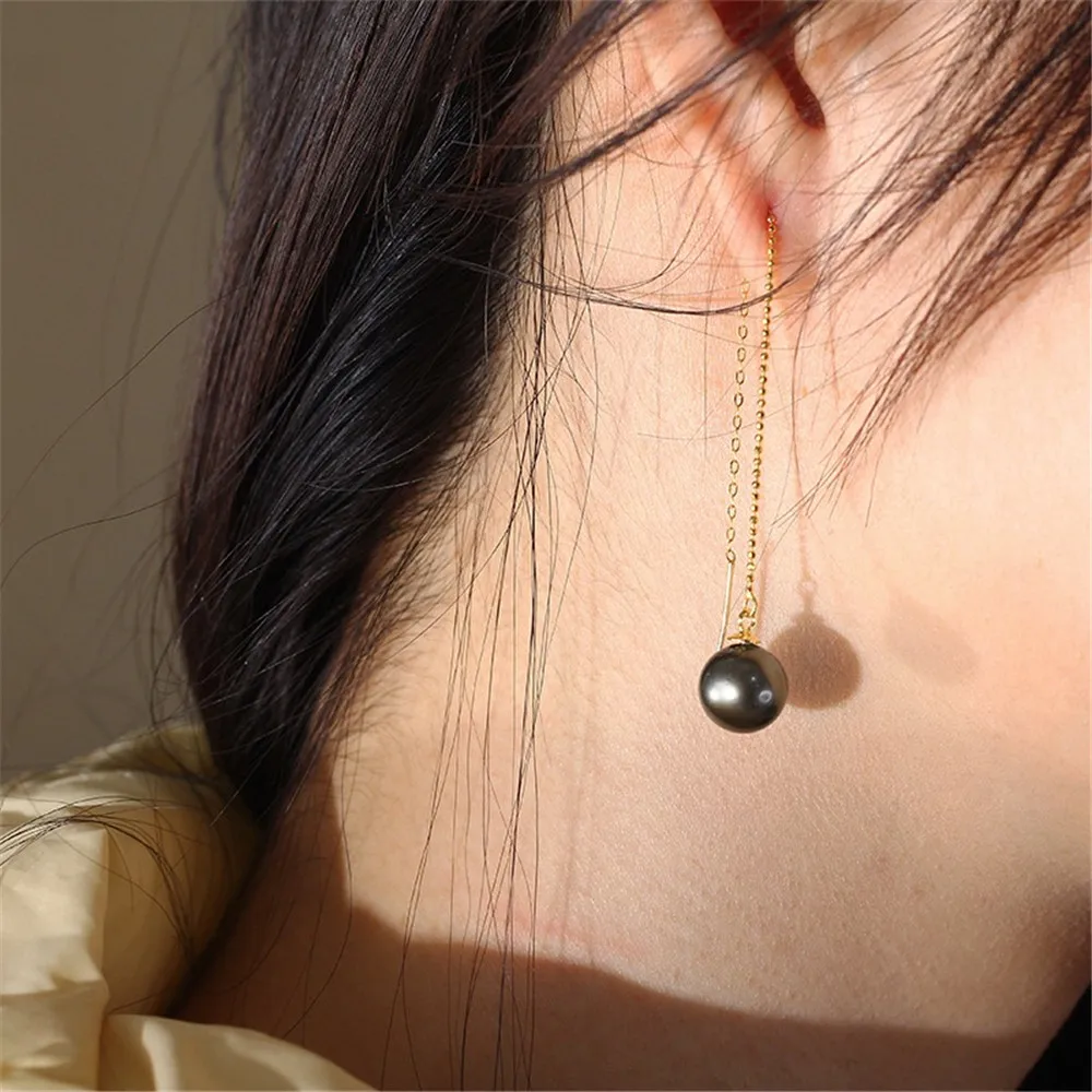 S925 Sterling Silver Pearl Earring Settings DIY Jewelry Making Supplies Blank Earring Posts for Handcrafted Accessories No Pearl