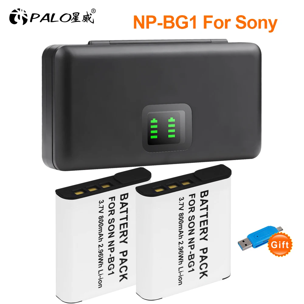 

NP-BG1 NP-FG1 Battery+Charger Case Battery Storage Box for Sony Cyber-Shot DSC-W100 DSC-WX1 DSC-H50 DSC-H55 DSC-H3 DSC-H7 DSC-H9