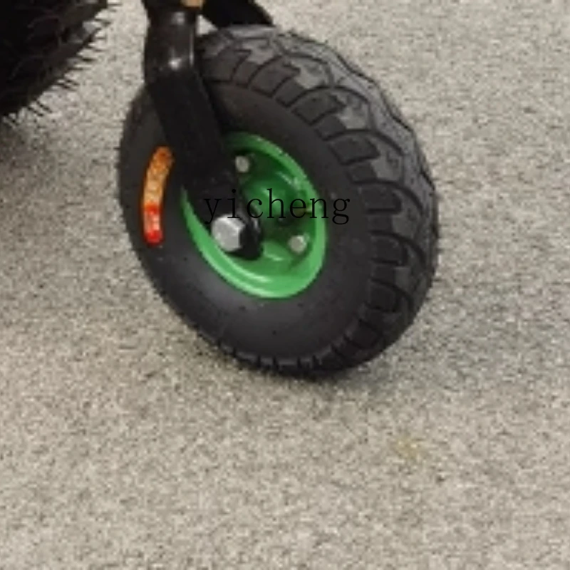 

ZC double wheel electric trolley agricultural electric bucket cart orchard charging trolley mountain climbing