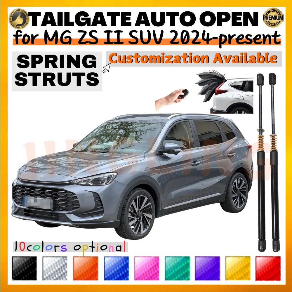 

Qty(2) Trunk Struts with Spring for MG ZS II SUV 2024-present Rear Tailgate Boot Lift Supports Shock Absorbers Dampers Props