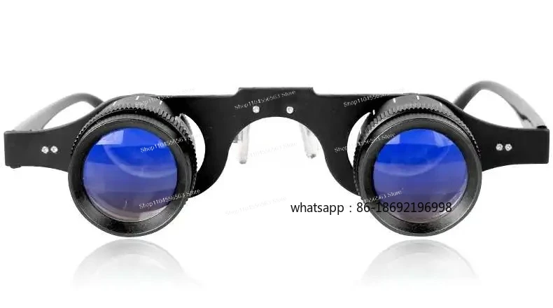 

3.5x Binocular Magnifying Glasses - Hands-Free Telescopic Lens for Outdoor Fishing & Close-Up Observation