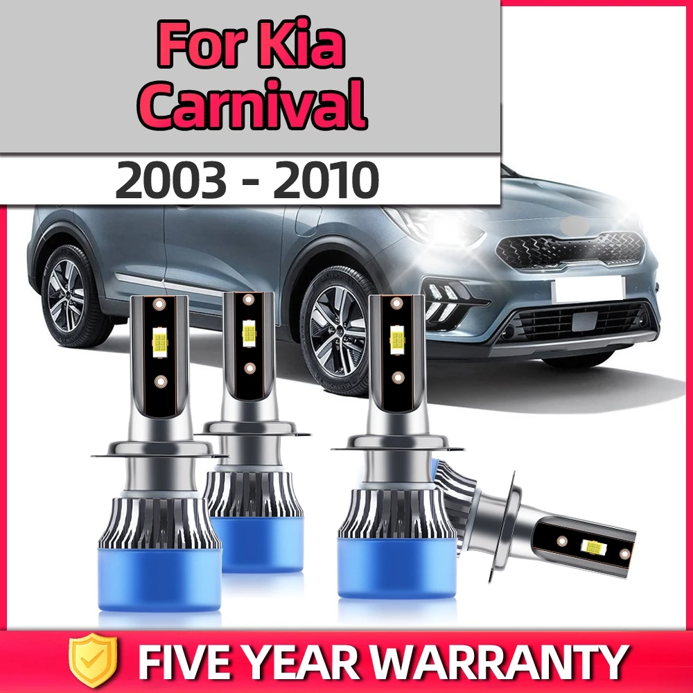 

TEENRAM CSP Chip H7 H7 High Low Beam Car Accsesories 6000K White light Plug-N-Play IP68 Waterproof For Kia Carnival 2003-2010