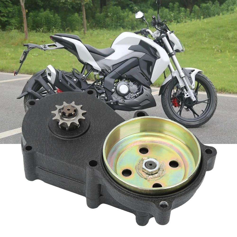 Caixa de Câmbio com Embreagem de Corrente Dupla 11T T8F 47/49CC para Motores 2 Tempos de Minimoto Chinesa, Moto de Terra Infantil, Quadriciclo, Buggy e Kart