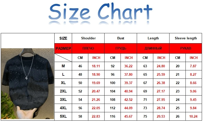 반팔 New In Tops & Tees Round Neck Gradient Colour Sequin T Shirt Man Clothes Summer Men Short Sleeve Oversized T Shirt Camisetas