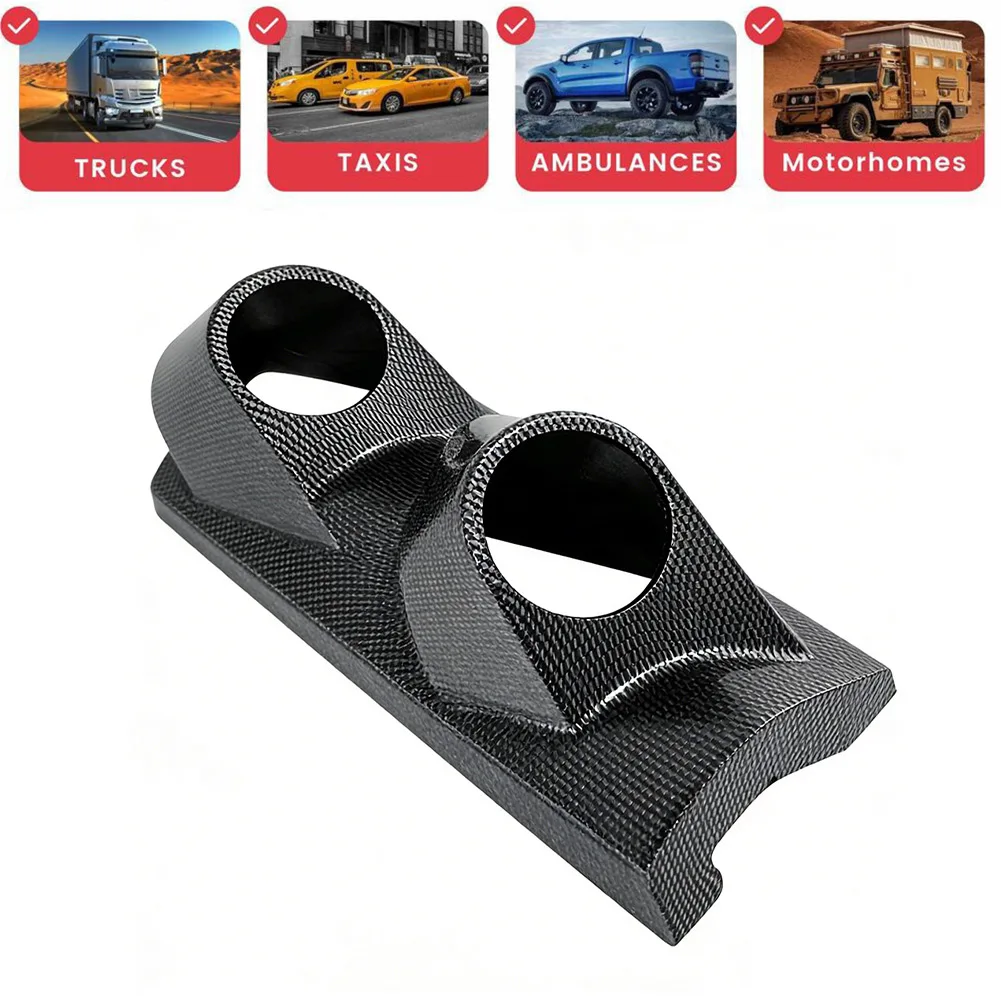 

Крепление для двух приборов Racing Installations, для праворульных автомобилей, улучшенное, на приборную панель, из высокопрочного АБС-пластика, простая установка