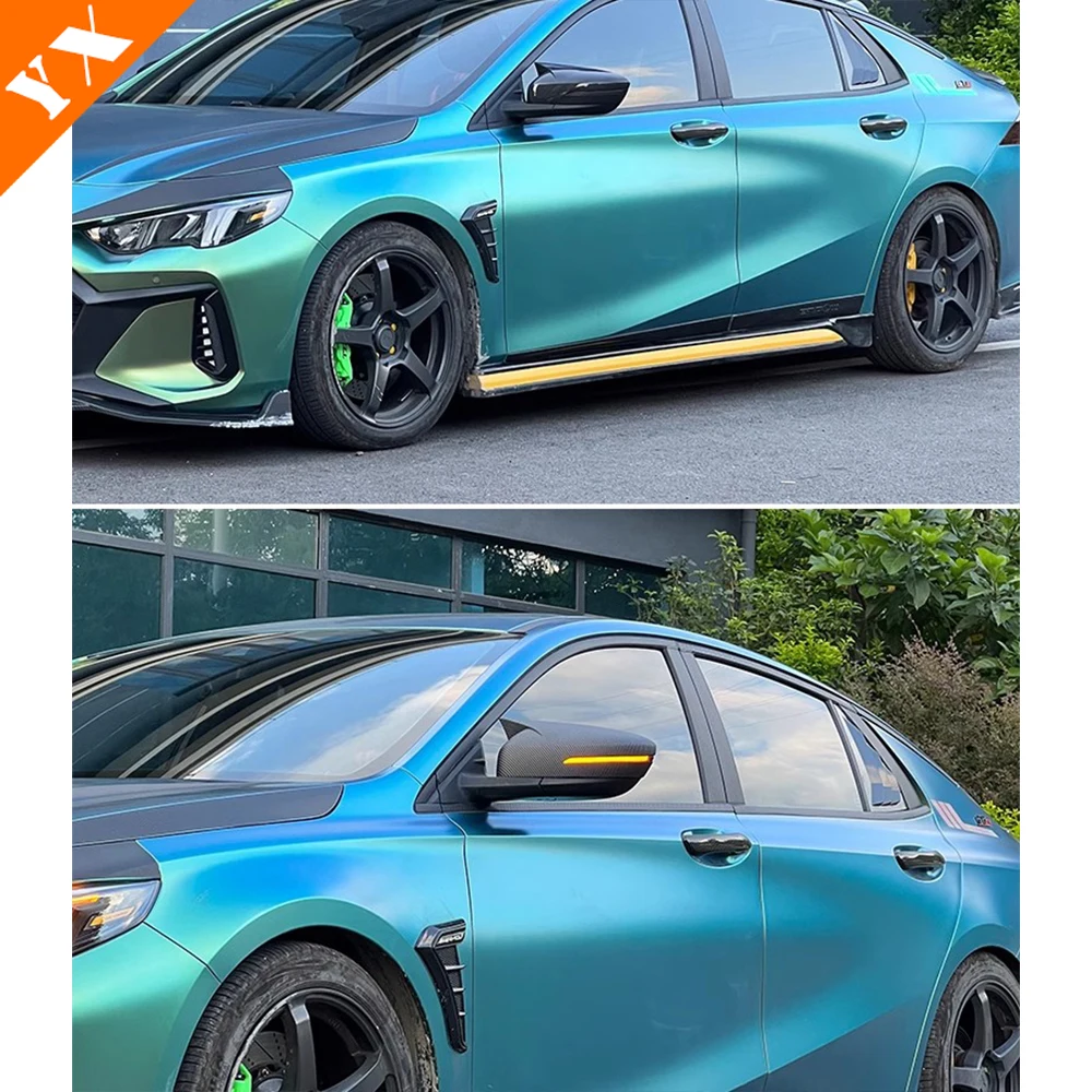 For empow gac 2024 2025 accessories Side Door Mirror Frame Rear View Mirror Cover Decor Anti Scratch Side Mirror 2pcs