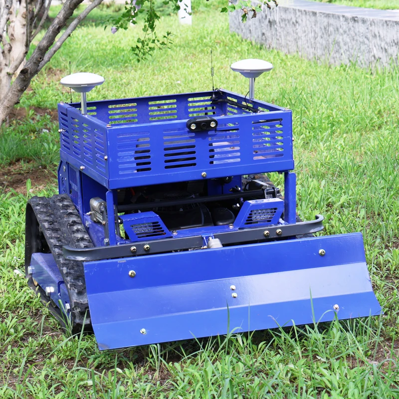 Customized lawn mowing, green space maintenance, golf course lawn mower, track remote control lawn mower