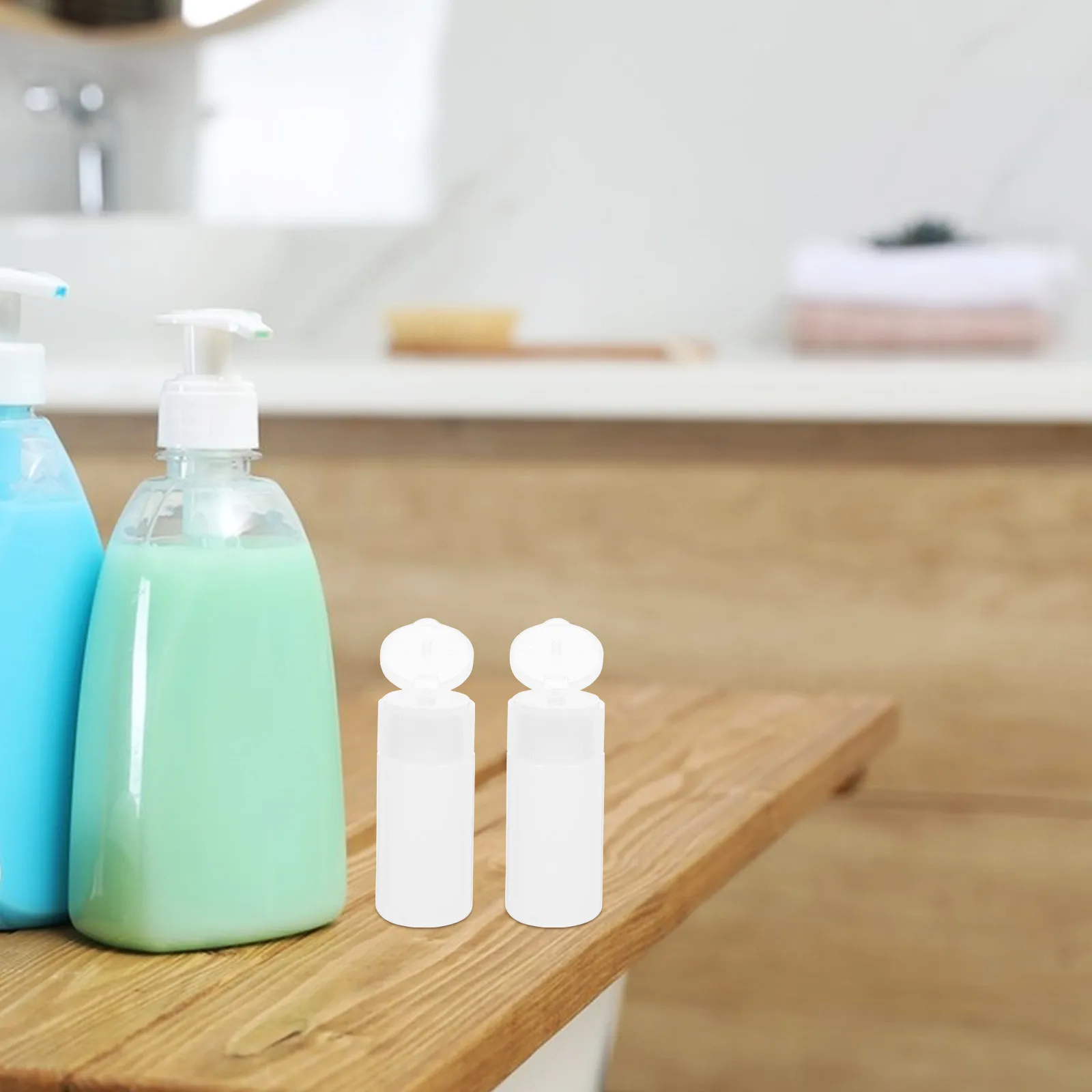 

10Pcs Travel Size Empty Bottles Refillable Plastic Dispensers for Lotion Creams Serums Shampoo Body Wash Face Moisturizer Skin