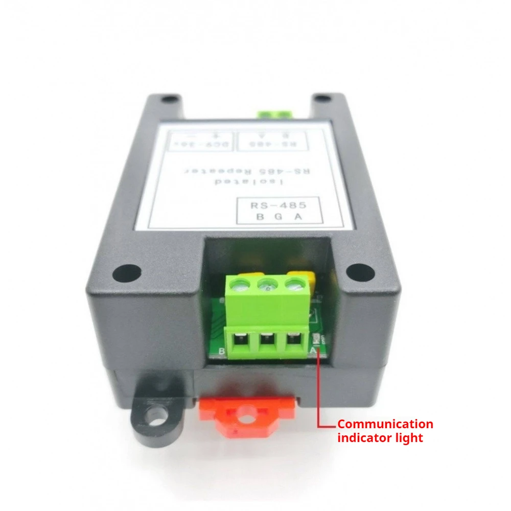 

Industrial Grade DIN Rail Photoelectric Isolation RS485 Repeater Amplifier Signal Extender Anti-Interference Surge Protection