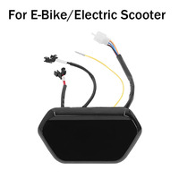 For E-Bike/Electric Scooter Universal 48V 60V 72V LCD Display Dashboard Accessorie Electric Bike Meter Control Panel Speedometer