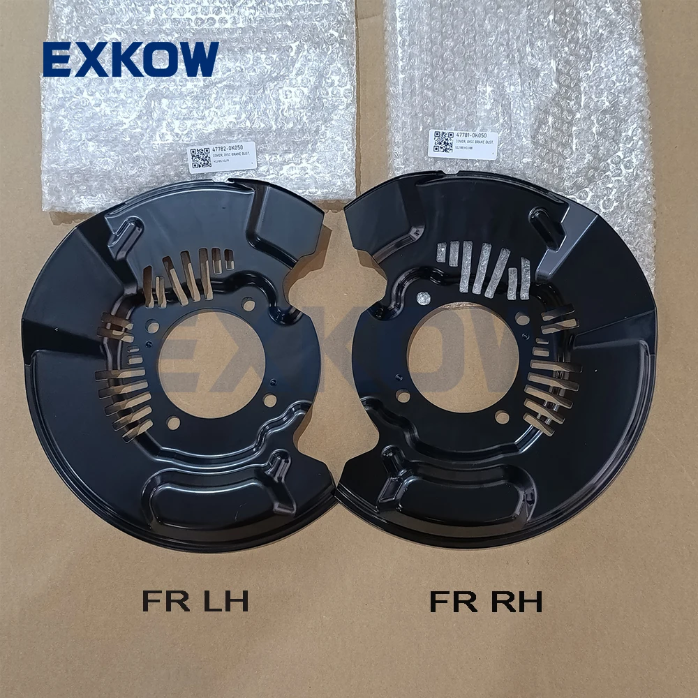 

Front LH/RH Disc Brake Dust Cover for Toyota Hilux Fortuner 2005-2012 2011- 47781-0K050 47782-0K050