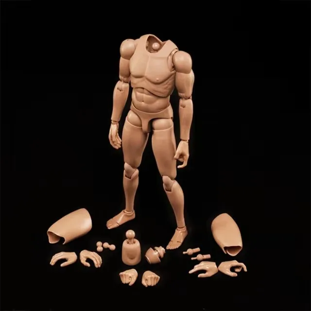 MX02-A/B 1/6 Europa Huid Mannelijke Action Figure Pop 12 ''Soldaat Super Flexibele Joint Body Fit 1:6 Hoofd sculpt Model Speelgoed