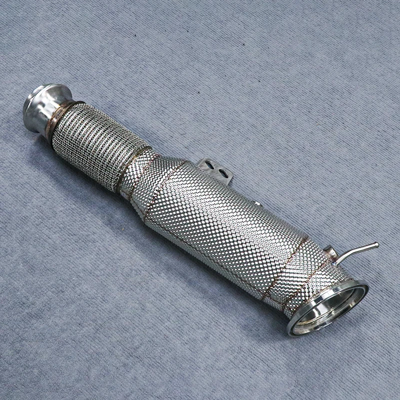 

OPF/GPF Heat Shield B58 Straight Downpipe Exhaust Pipes Header for M340i 440i 540i X4 40i X7 40i 840i G20 G12 G14 G15 G16