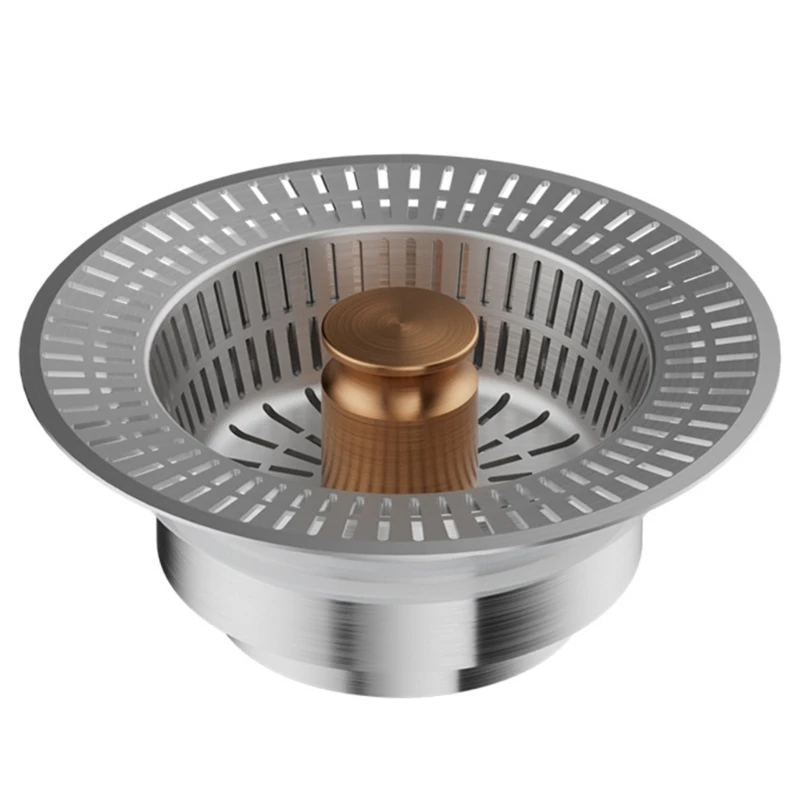 Sink Drain Strainer Baskets Stainless Steels Drain Plug Bounce Cores Drain Filter Dropship