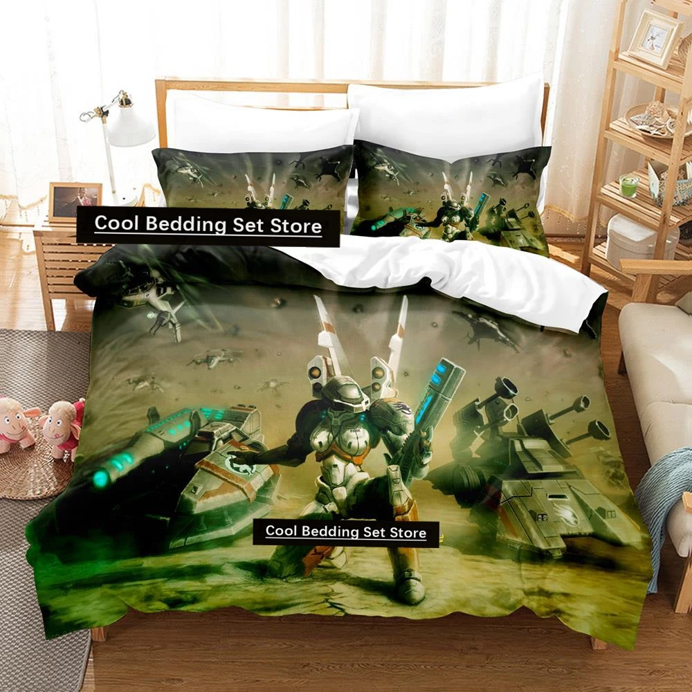 

2023 Command And Conquer 3 Bedding Set Single Twin Full Queen King Size Bed Set Adult Kid Bedroom Duvetcover Sets