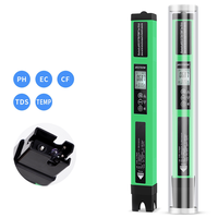 ABLL-5 In 1 Water Quality Tester PH/EC/TDS/CF/Temp With BT Multifunction Water Meter Digital PH Meter For Pool Hydroponics