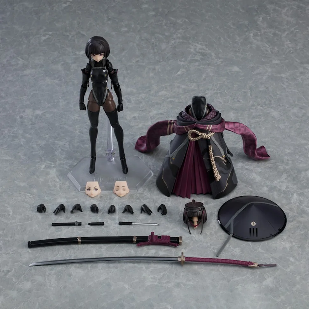 15cm Ronin 549 Wojownik Ronin Figurka Anime Ruchome Stawy Figurka Akcji w Stanie Walki Samuraja Model Zabawki z PVC Kolekcja Lalek Prezenty