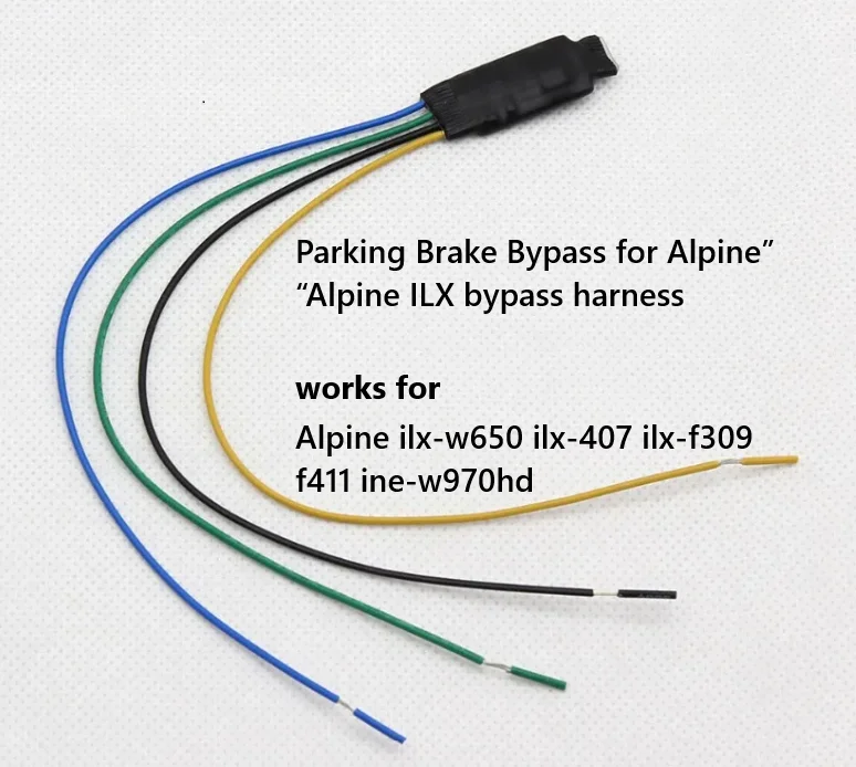 جبال الألب ilx-w650 ilx-407 ilx-f309 f411 ine-w970hd تجاوز فرامل الانتظار