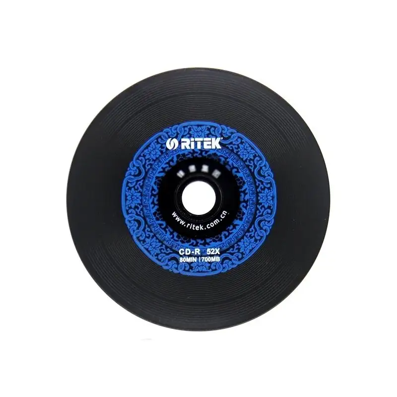 Großhandel Double Black CD beschreibbar 700 MB 80 MIN 52X 50 Stück – Detail 5