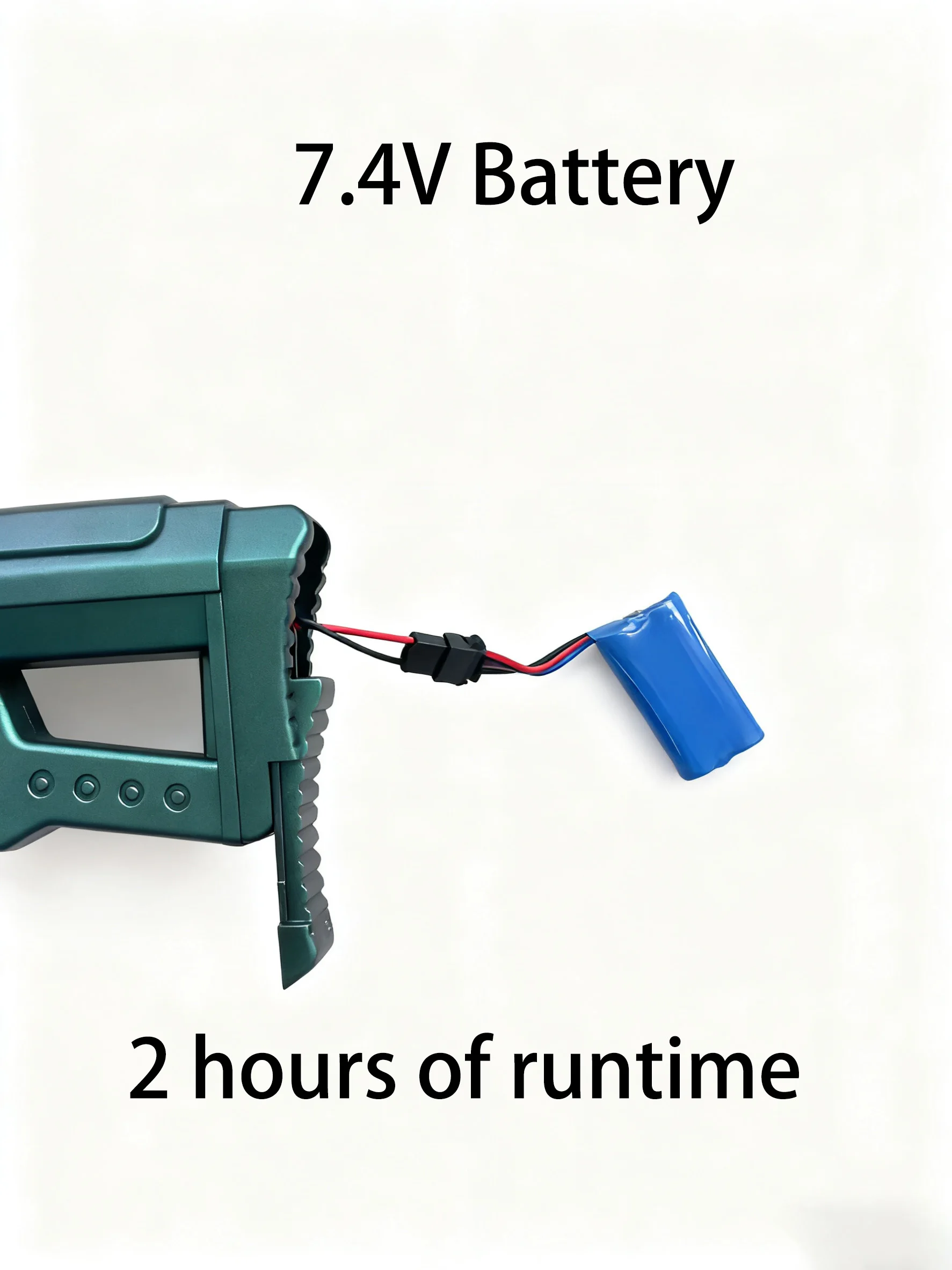 バレットカメレオンレイジプロオート電動ジェルブラスター7.4V高速ジェルボールブラスターガン（ジェルボール500個付き）屋外チーム戦闘用