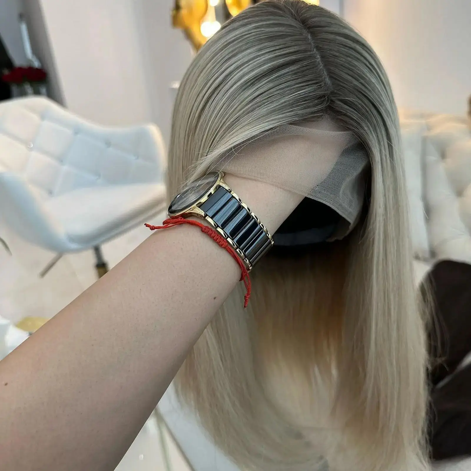 classic-natural-straight-high-quality-full-wigs-light-blonde-synthetic-lace-frontal-wigs-with-dark-roots-180-density-top-sale