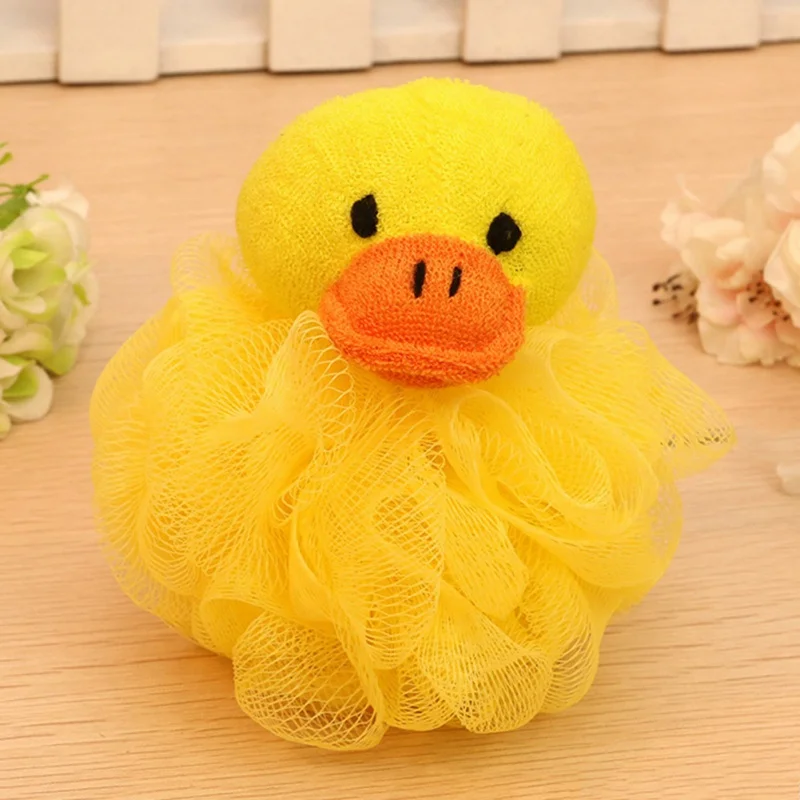 Children Bath Ball Cartoon Baby Bath Wipe Soft Large Foaming Ball Infant Nursing Supplies Bath Flower