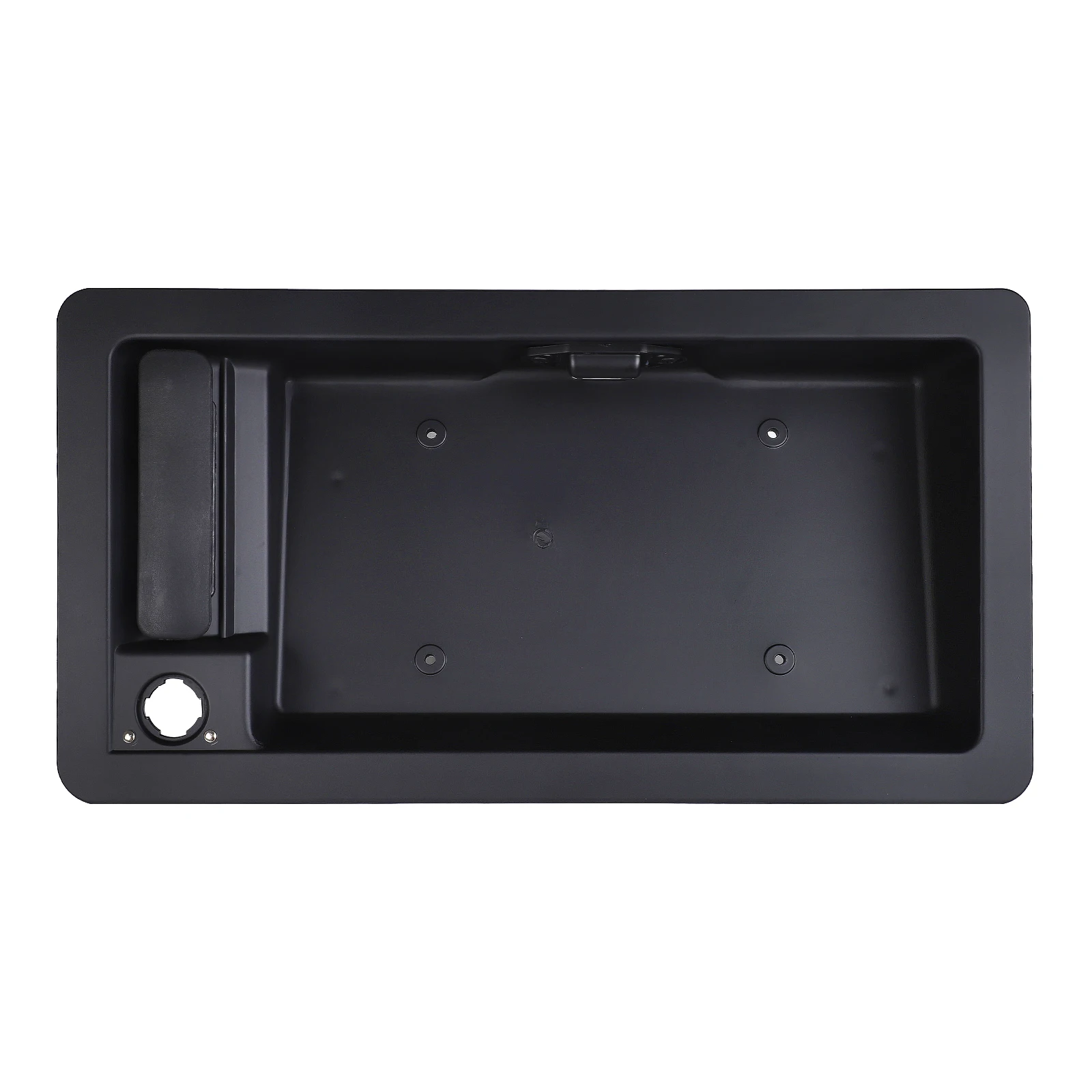 

For Ford Econoline 1992-2008 E150 E250 E350 Car Rear Exterior Door Handle & License Plate Bracket 6C2Z15434A20AA F6UZ15434A20AAA