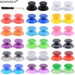 1Set PS4 Controller Joystick Thumbsticks Analog Thumb Sticks Mushroom Caps+Screwdriver for Sony PS4/PS4 Slim/PS4pro