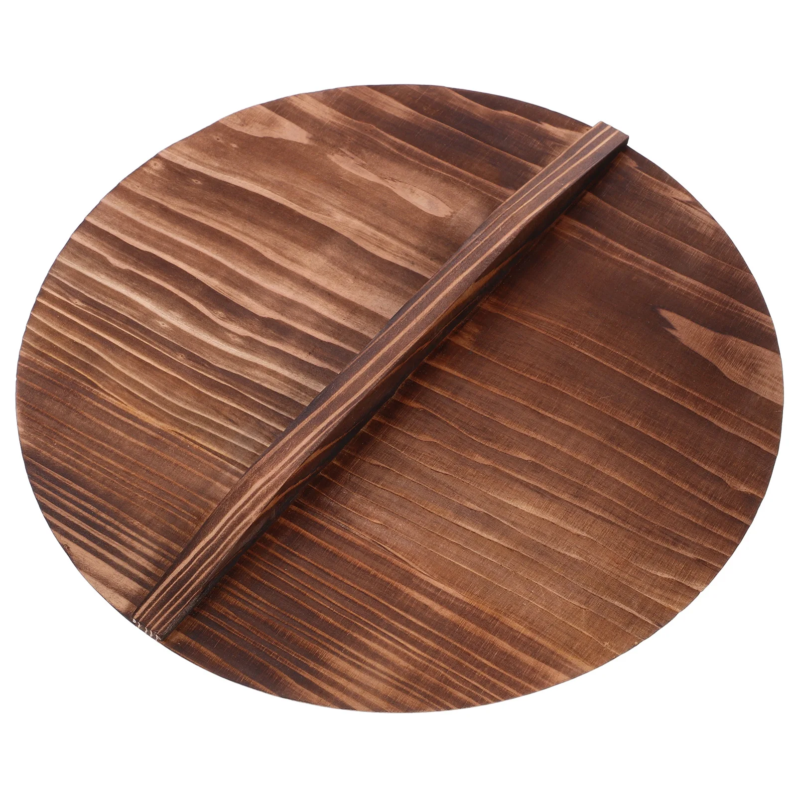 

Wooden Pot Lid Protective Cover Anti Mildew Surface Carbonization Treatment Safe Odor Free Waterproof Moisture Proof Corrosion