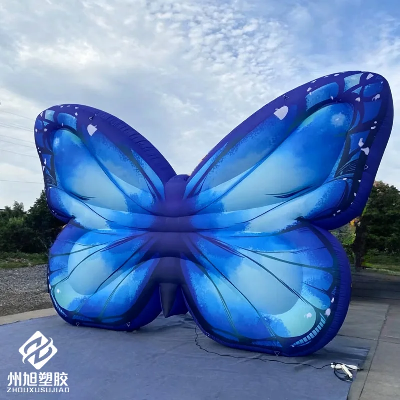 Inflatable butterflies, inflatable insects, colorful butterflies - used for decorating outdoor forest garden parties and adverti