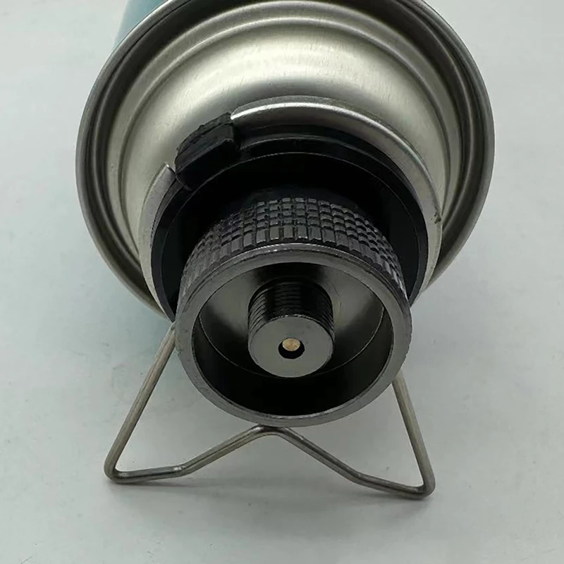 *1pc Gas Butane Adapter With Bracket Gas Cartridge Head Conv