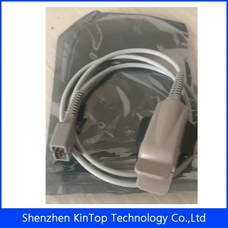 Compatible New Nellcor DS-100A 7PIN Adult finger clip type Spo2 Sensor. 1M 7PIN with CE approved.