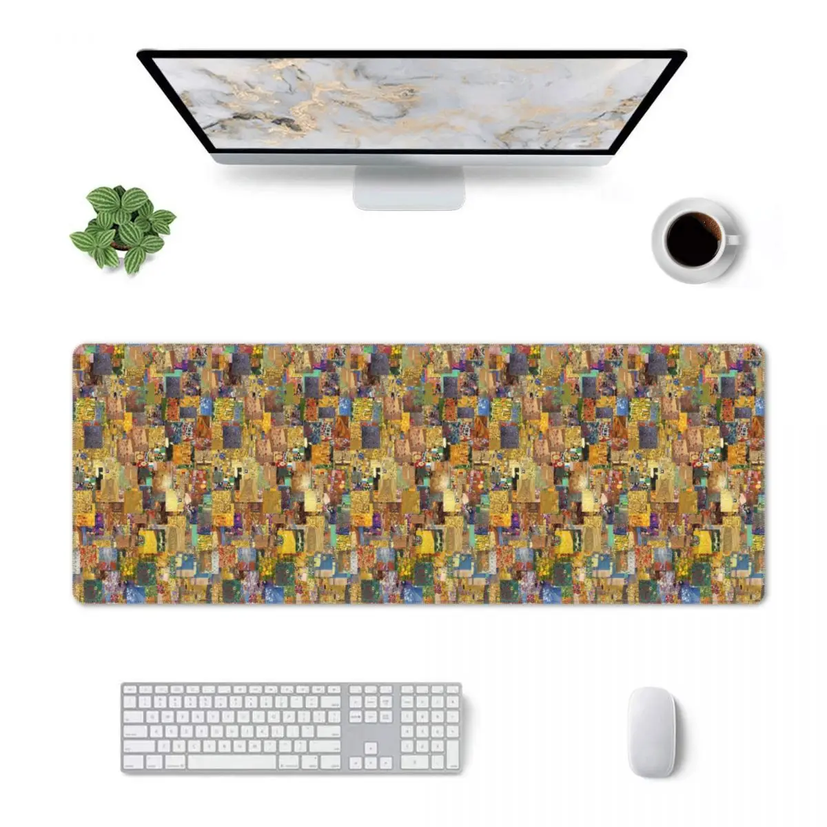 Large Mouse Pad Gustav Klimt Gamer PC Laptop Mats Keyboard Carpet Computer Gaming Office Accessories Desk Mat